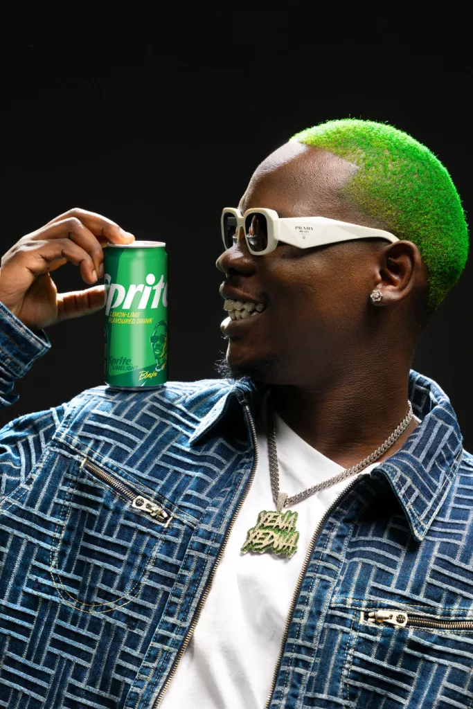 Blxckie collabs with Take A Daytrip for Sprite Limelight S3